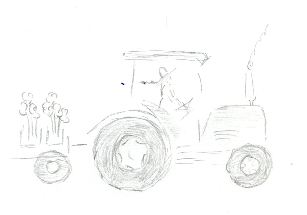 peony  tractor